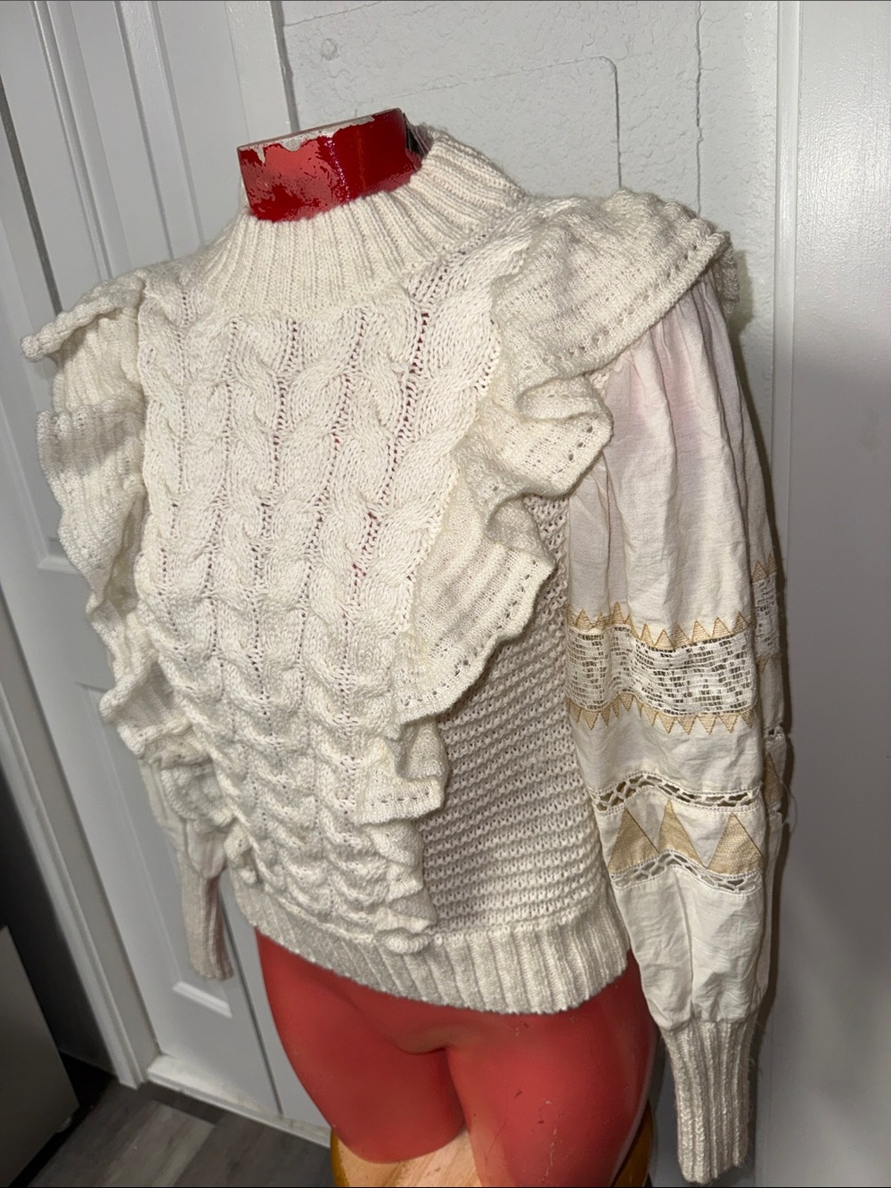 Anthropologie cable knit sweater - Picture 5 of 7